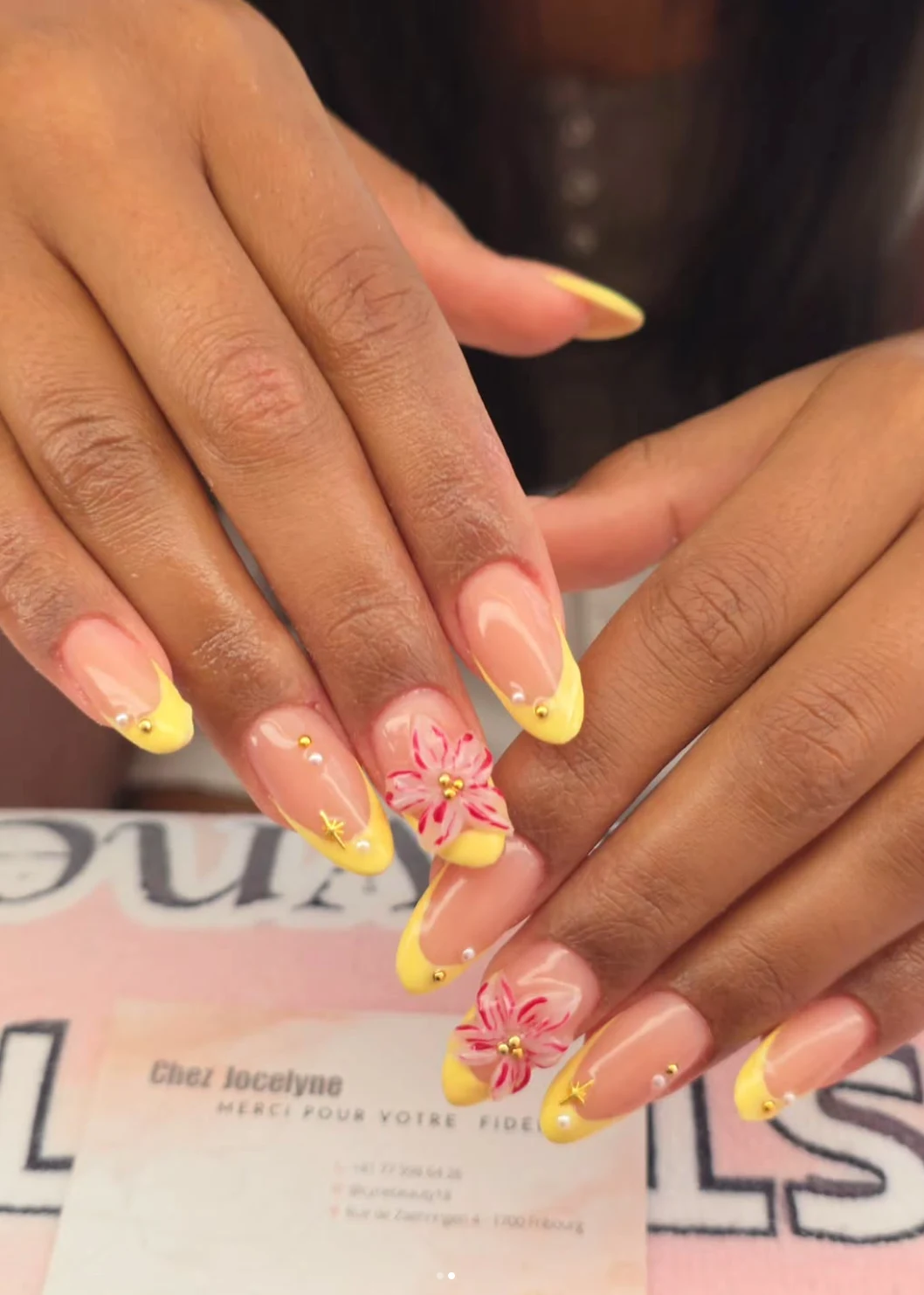 Pose d'ongles signature Lyne Beauty